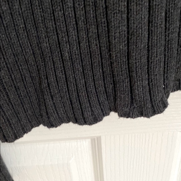 Calvin Klein Jeans Black Ribbed Turtleneck Sweater - Picture 6 of 7